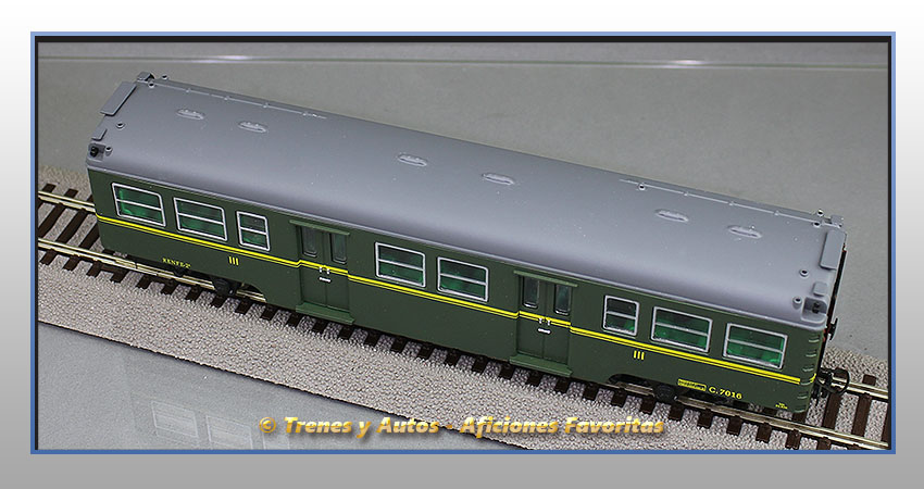 Coche pasajeros Tipo C "Yencas" - Renfe